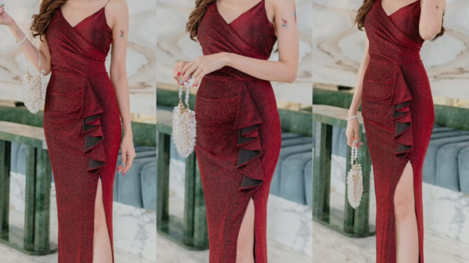 Dress ชุดราตรี เพื่อนเจ้าสาว ออกงาน (Vi5020กิตเตอร์) Dress ชุดราตรี เพื่อนเจ้าสาว ออกงาน (Vi5020กิตเตอร์)