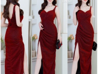 Dress ชุดราตรี เพื่อนเจ้าสาว ออกงาน หรูหรา #CT1352 (รุ่นหัวใจ)